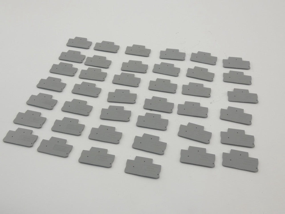 *Lot of 40* Phoenix Contact D-PTTB 2.5 Terminal End Cover - NEW Surplus!