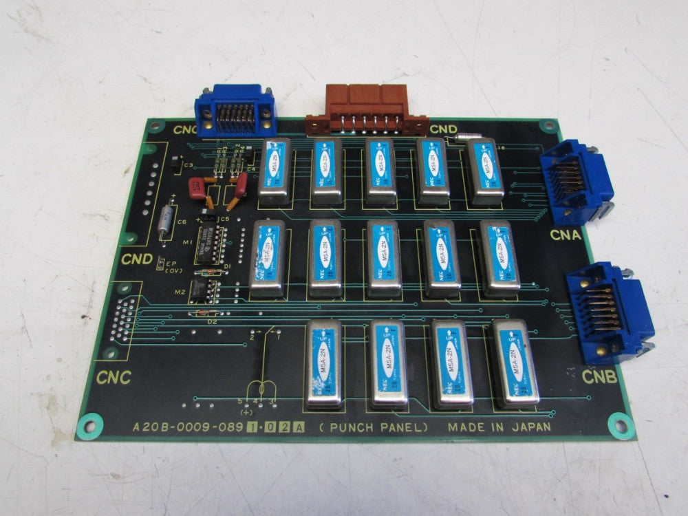 FANUC A20B-0009-0891/02A PUNCH PANEL BOARD XLNT USED TAKEOUT MAKE OFFER !!