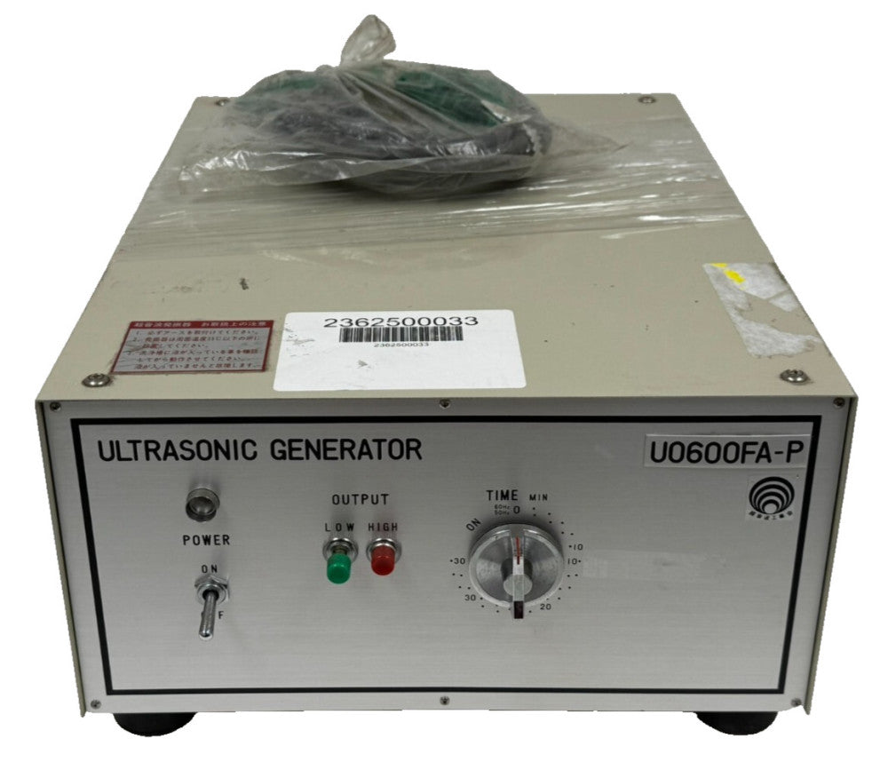 NEW KOKUSAI U0600FA-P ULTRASONIC GENERATOR AC100V 12A 600W 50/60Hz 26KHz