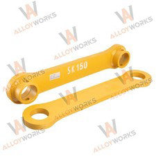 LH & RH Bucket Link For KOBELCO SK160 SK150 2406P5564 2406P5565 Yellow