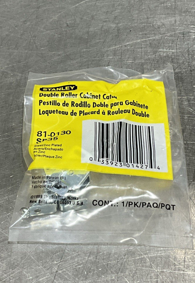 Stanley - P/N: 81-0130 SP35 - Double Roller Cabinet Catch - NEW
