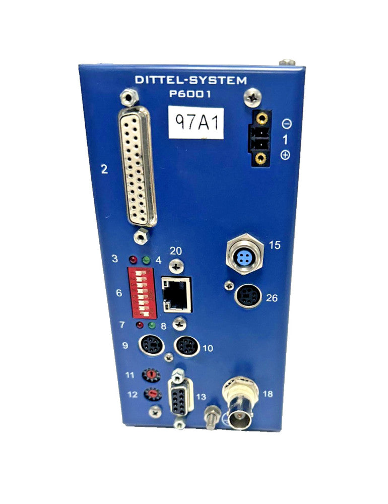 DITTEL-SYSTEM P6001 ETHERNET PRE-BALANCING MODULE ART-NR: F 61009 ACTIVE