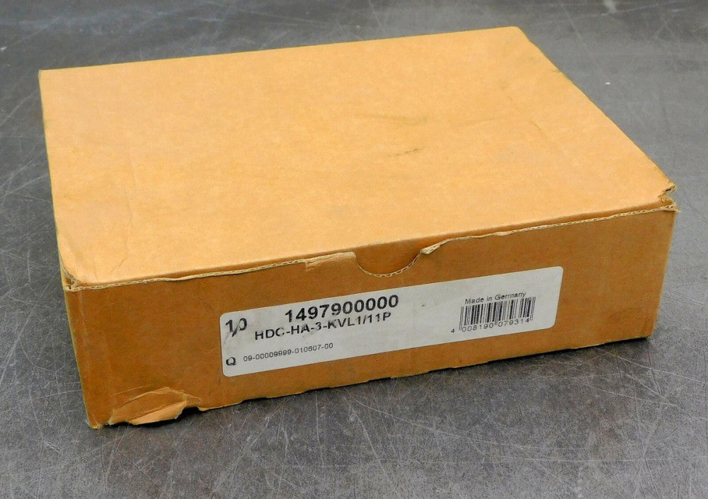 Weidmuller HDC-HA-3-KVL1/11P Protection Cover 1497900000 Lot of Four (4)