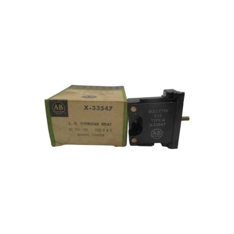 ALLEN BRADLEY X-33547 (BK/GR) NSMP