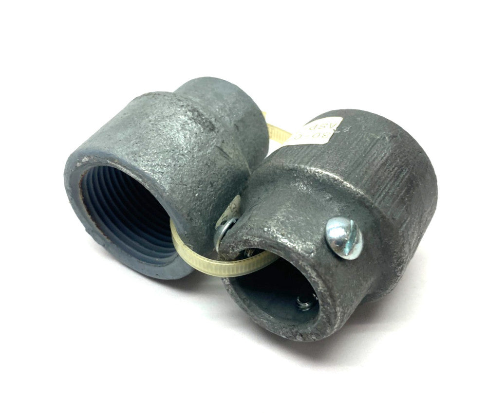 OZ Gedney PBW-50 Weatherproof Pull Box End Fitting Set 1/2" Inch