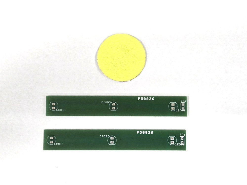 UNBRANDED BREADBOARD 3-LED LIGHT P50826 OAD OF 3-1/2" X 7/8" X 7/8"  (LOT OF 2)