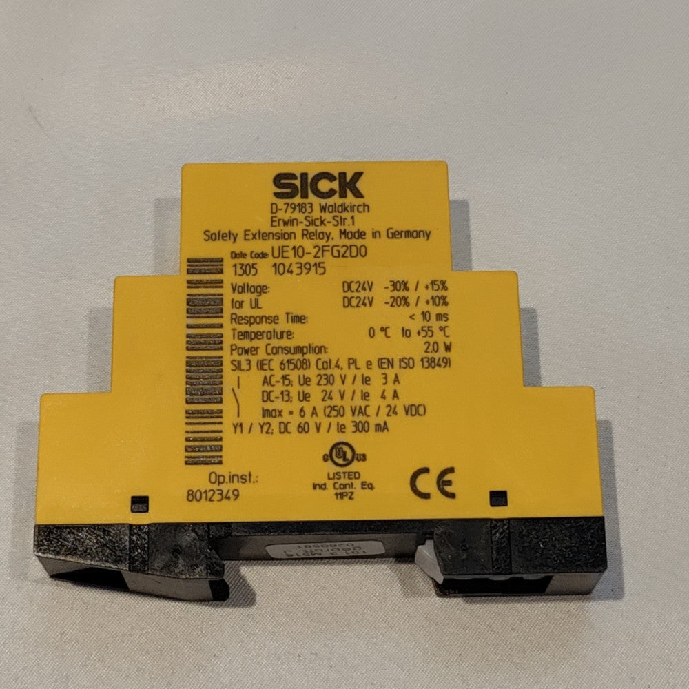 Sick UE10-2FG2D0 1043915 Safety Extension Relay