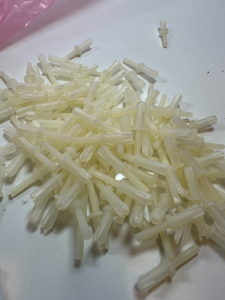 4mm dia. x 14mm Long Plastic Drive-In Rivets (Bag of 20) New Fast Ship