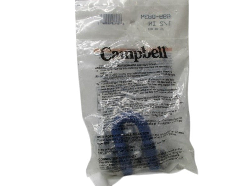 CAMBELL 699-0834 WIRE ROPE CLIP NSMP