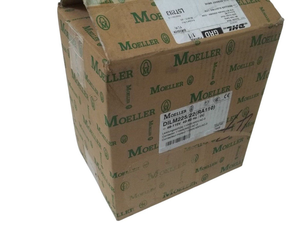 MOELLER DILM225/22 (RA110) CONTACTOR 110KW/400V/AC-3 NSMP