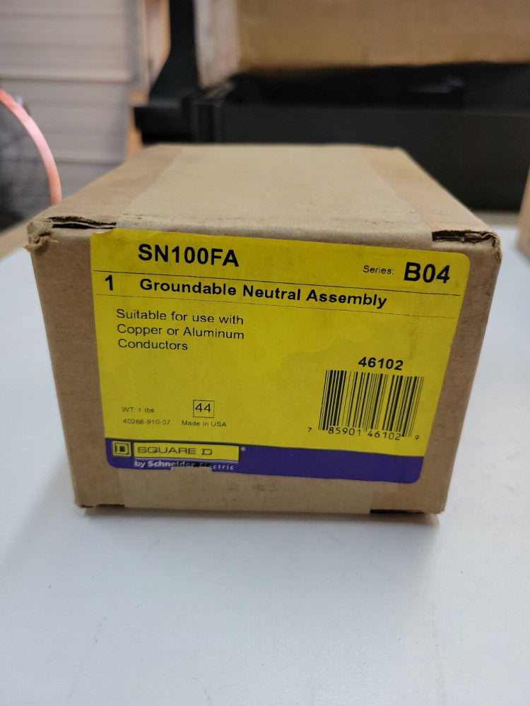 1 SN100FA  Circuit Breaker A V SN FA Series Square D Circuit Breaker Part