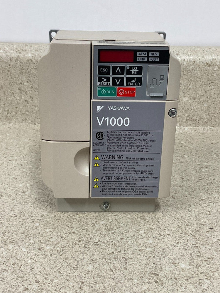 Yaskawa CIMR-VU4A0001FAA NEW