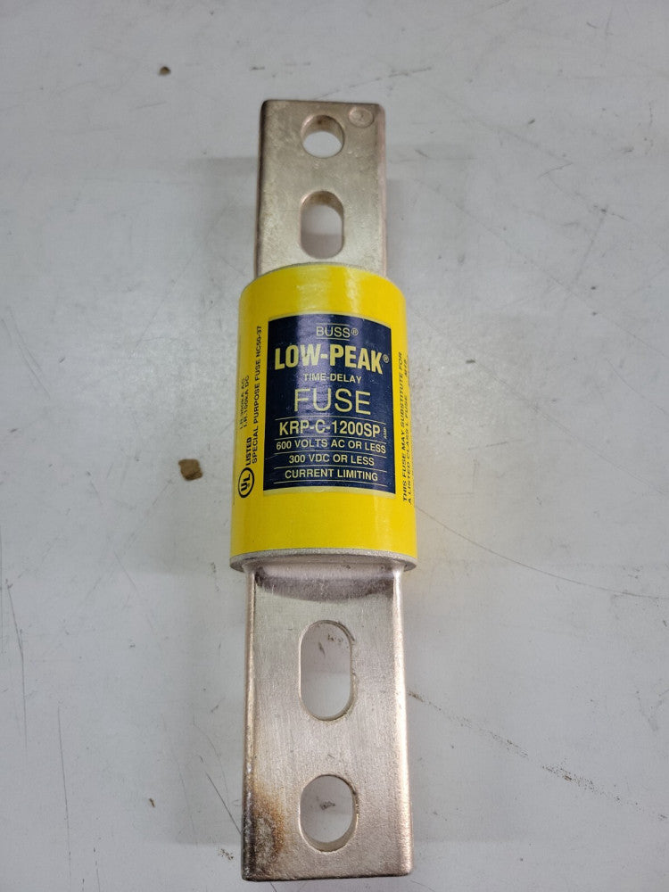 Bussmann KRP-C-1200SP 1200 Amp 600 Volt Time Delay Class L Fuse KRPC1200SP NNB