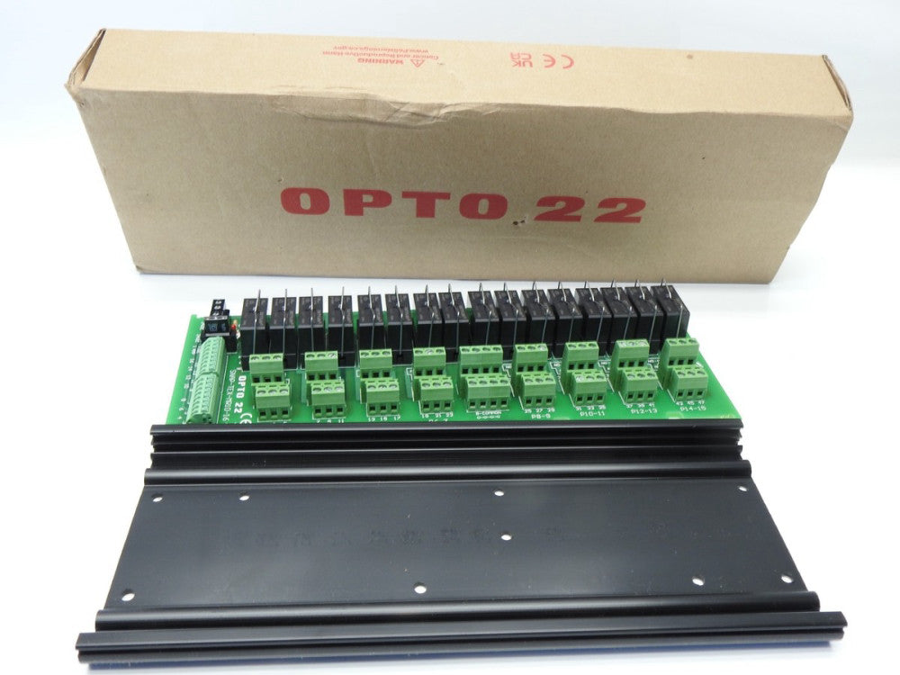 OPTO 22 SNAP-TEX-MR10-16 16-Point Breakout Board w/ SNAP Series - NOB NEW!