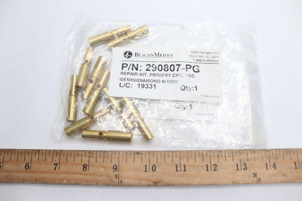 (10-Pk) Beacon Medaes Primary Check Repair Kit Diss Outlet Vacuum 290807-PG