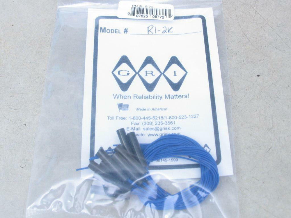 GRI George Risk Industries R1B2K R1-B-2K 2k Resistor bag of 10