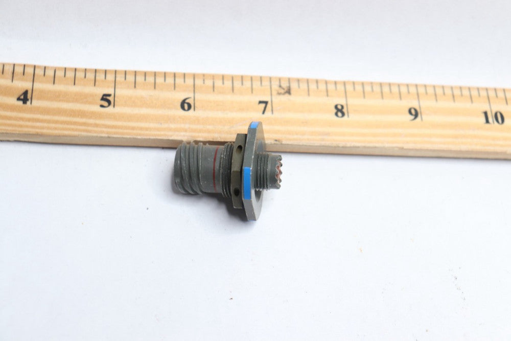 Powell Threaded Circular Connector Crimp Pin 6 Contacts JD38999/24WA35PN