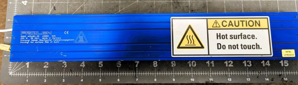 Frizlen GNAD 405x60-39 Flat Braking Resistor 330 W 39 Ohm [A10B5]