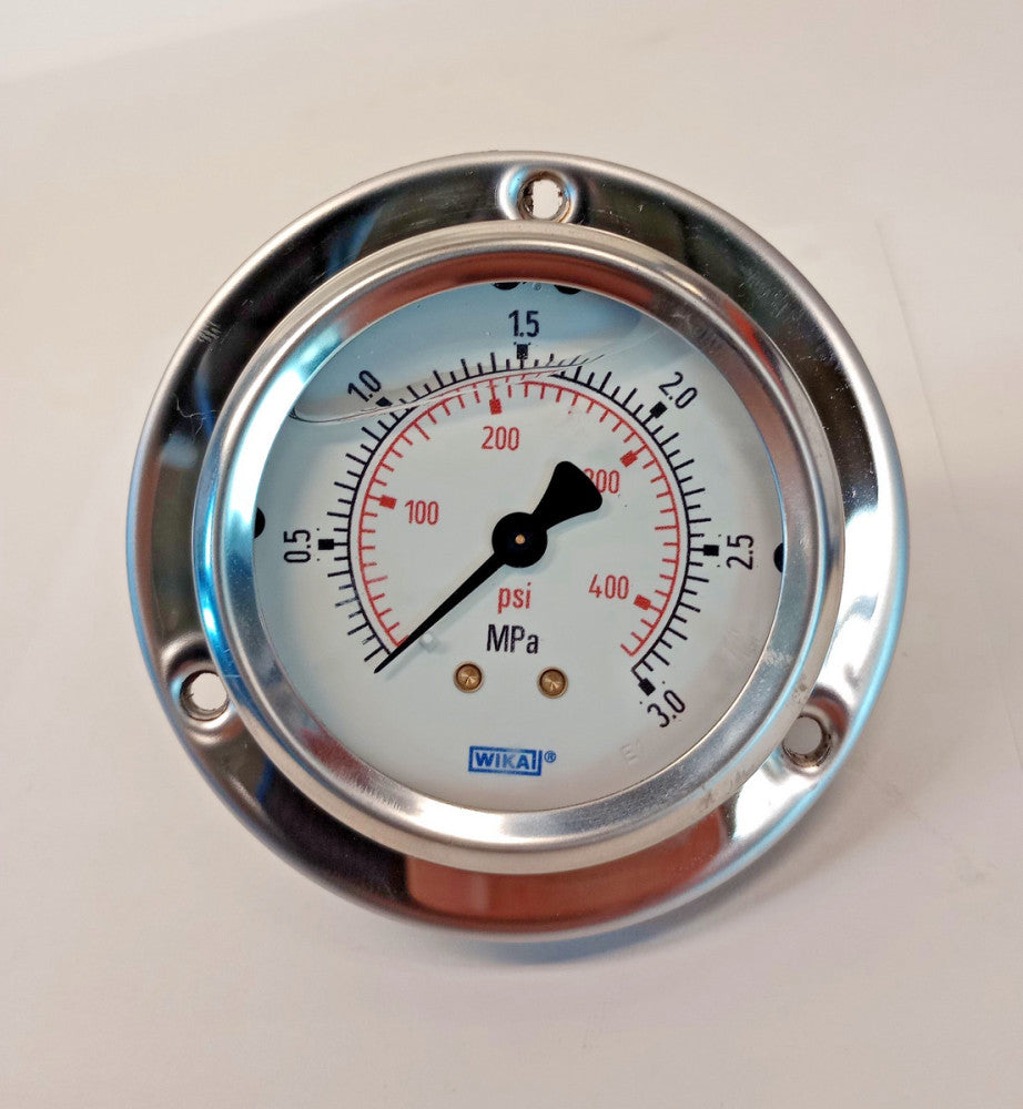 Wika 213.53-C-EG430P-NB-AFZZ Used Pressure Gauge 2.5 Liquid Filled 0-3.0MPa/450