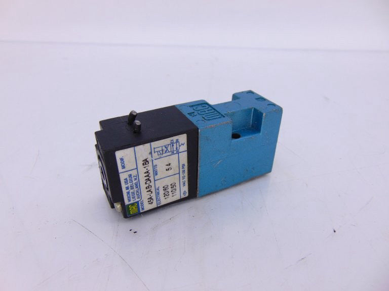 MAC VALVES INC. 45A-LAB-DAAA-1BA VALVE