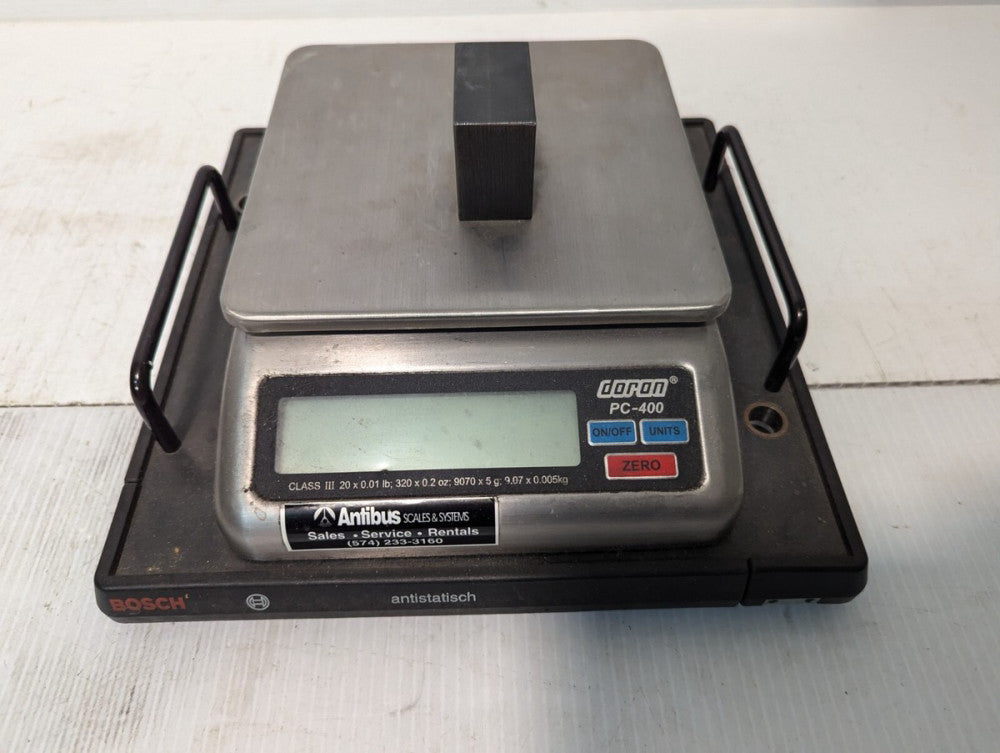 Doran PC-400, Portion Control Scale, LCD Display Bench Scale, no power supply