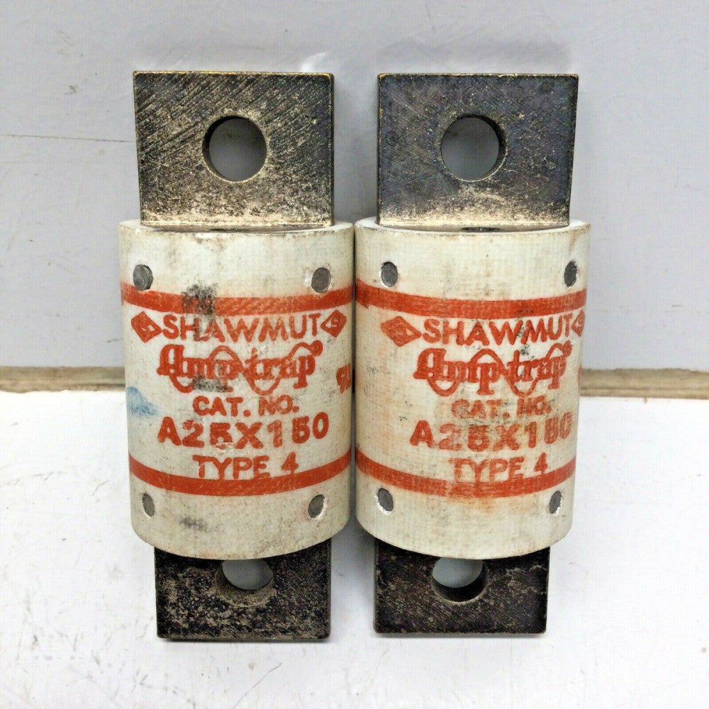 Ferraz Shawmut Amp-Trap A25X150 150A 250VAC Semiconductor Fuse Type 4 (2 PACK)