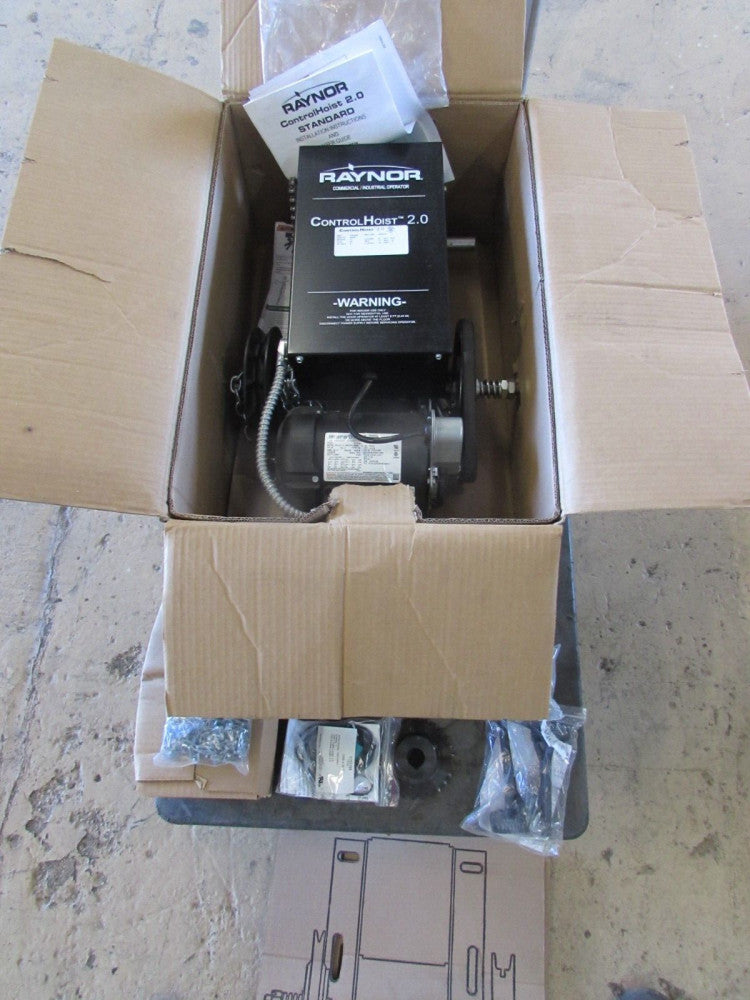RAYNOR CONTROL HOIST 2.0 ,STANDARD ,CSH243SS ,OVERHEAD DOOR OPENER, BRAND NEW !
