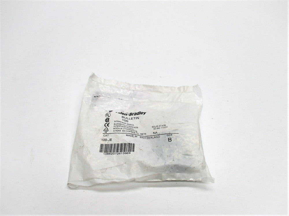 ALLEN BRADLEY 100-JE SER. B 24VDC NSMP
