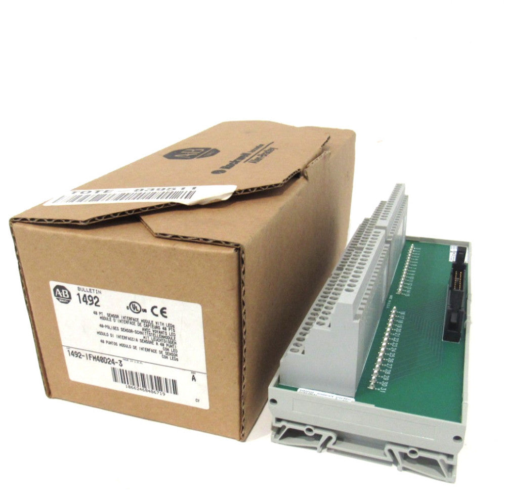 ALLEN BRADLEY 1492-IFM40D24-3 INTERFACE MODULE SER.A 1492IFM40D243 NEW SURPLUS