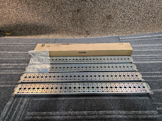 (QTY 4) Punched Section Outer Mount 800mm TS 8612180, Steel Zinc-plated