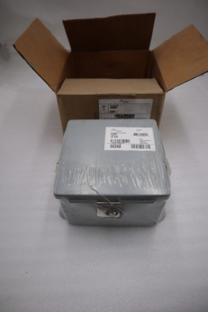 NEW IN BOX Hoffman A606NF Steel Enclosure 6in X 6in X 4in STOCK H426