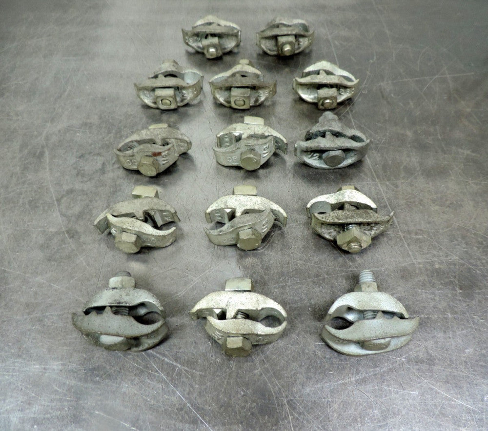 1/2" Conduit Clamp Lot of  Fourteen (14) SC &  Korns