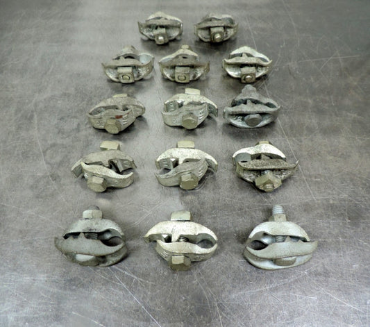 1/2" Conduit Clamp Lot of  Fourteen (14) SC &  Korns