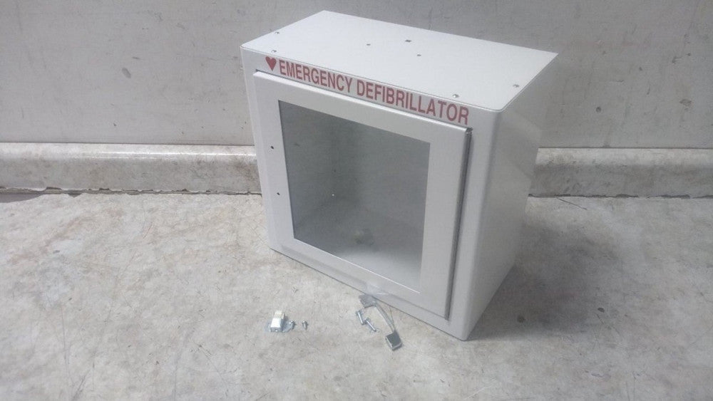 First Voice TS147SM 13-1/2 In Overall Width White Steel Surface Mounted Cabinet