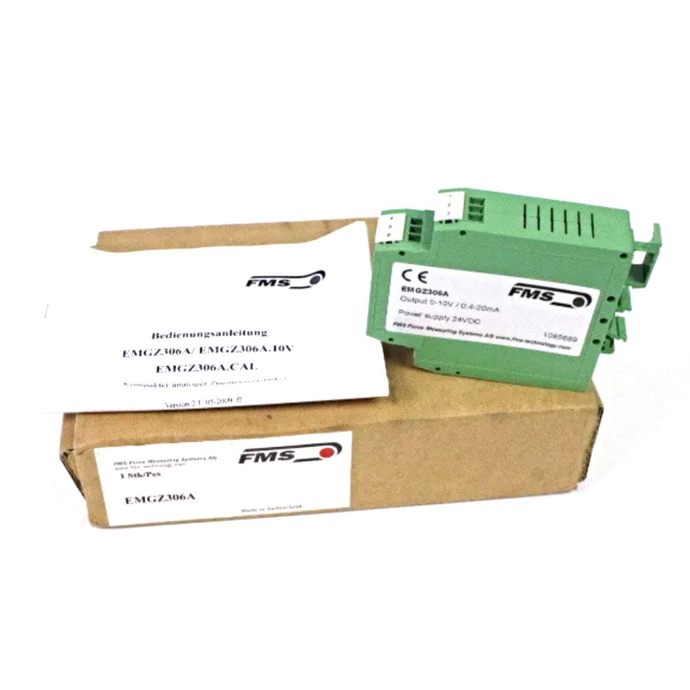 1Pcs New FMS EMGZ306A GZ306A 24VDC Force Measuring Systems Tension Amplifier