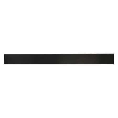 Zoro Select Bulk-Rs-Nhs70-903 1/4" High Grade Neoprene Rubber Strip, 2"X36",