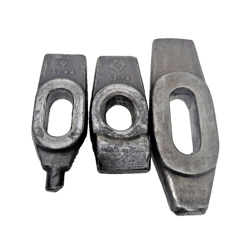 ASSORTED LOT OF STRAP DOWN CLAMPS NO.74, NO.44 ***LOT OF 3***