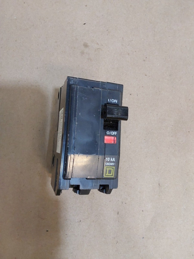 Square D ZZ-7001 Al/Cu Circuit Breaker Switch 2 pole, 30 A, 120 V/240 V