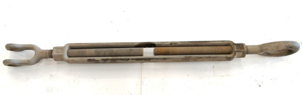 TURNBUCKLE JAW TO EYE TAKE UP 10" THREAD SIZE 3/4-8  21" X 39" OAL 42-3/4"