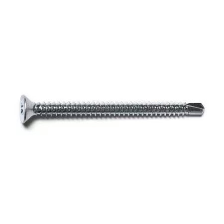MIDWEST FASTENER 50905 Self-Drilling Screw, #10 x 2-1/2 in, Zinc Plated Steel