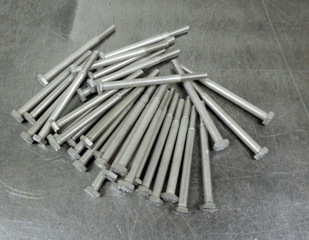 THE S30400 1/4" X 3 1/4" Stainless Steel SS Hex Head Bolt Lot of Thirty Four(34)