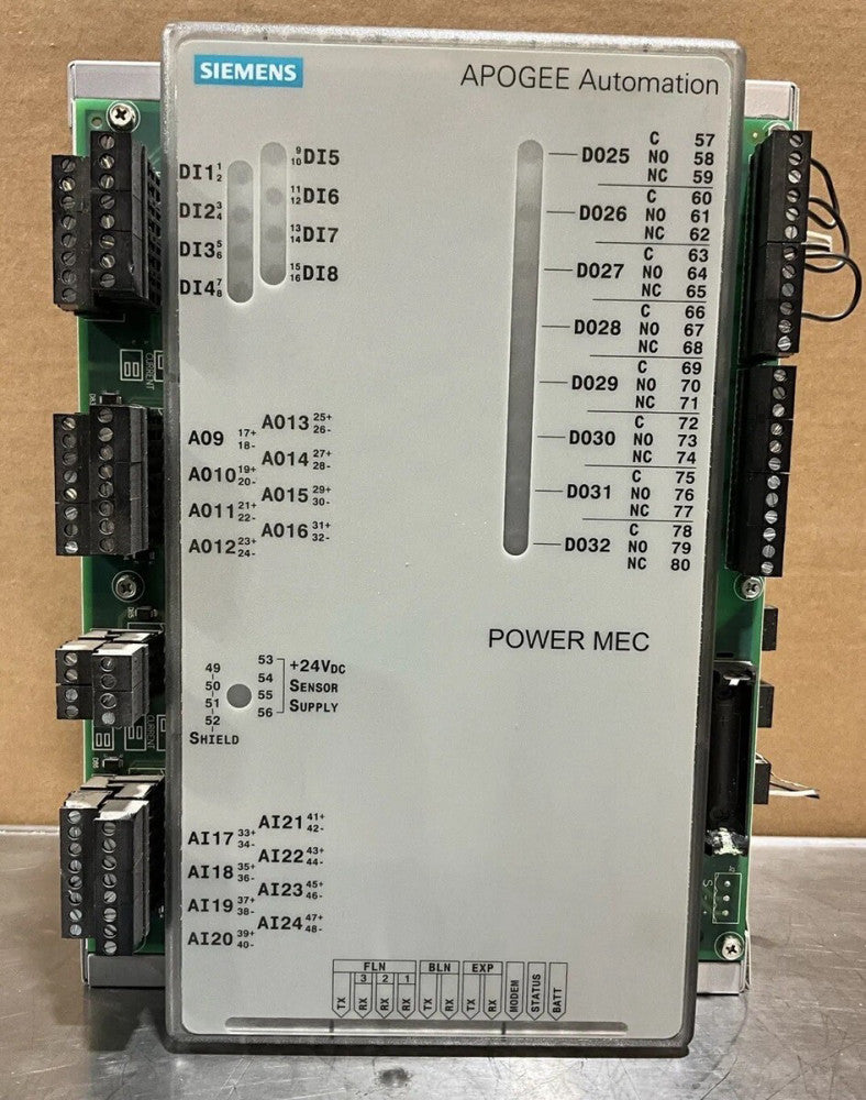 Siemens Apogee Automation 549-620 Power Mec Model 1200F NOS Fresh Take Out