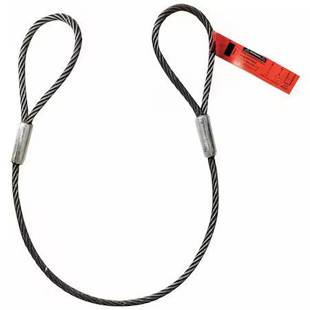 Dayton 1Dnf3 Sling,Wire Rope,6 Ft.