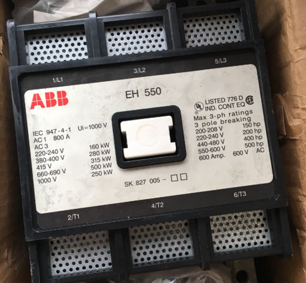 One Brand New ABB EH-550 Contactor AC110V