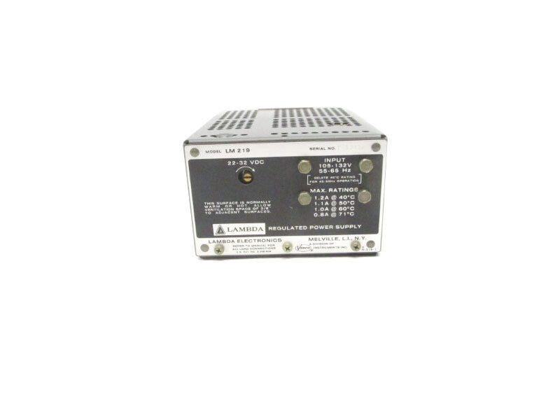 LAMBDA LM219 105-132V 1.2A NSNP
