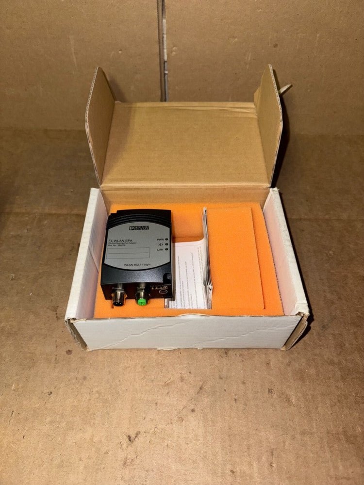 PHOENIX CONTACT FL WLAN EPA ETHERNET PORT ADAPTER, NEW-OPEN BOX! MAKE OFFER!