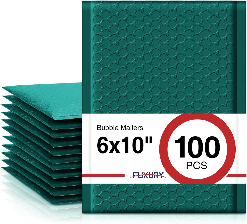 Bubble Mailers 6X10" 100 Pack Opaque Bubble Mailer Usable Size 6X9" Padded Envel