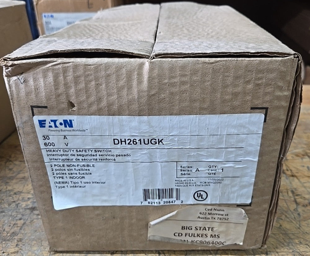 EATON CORPORATION DH261UGK / DH261UGK NEW