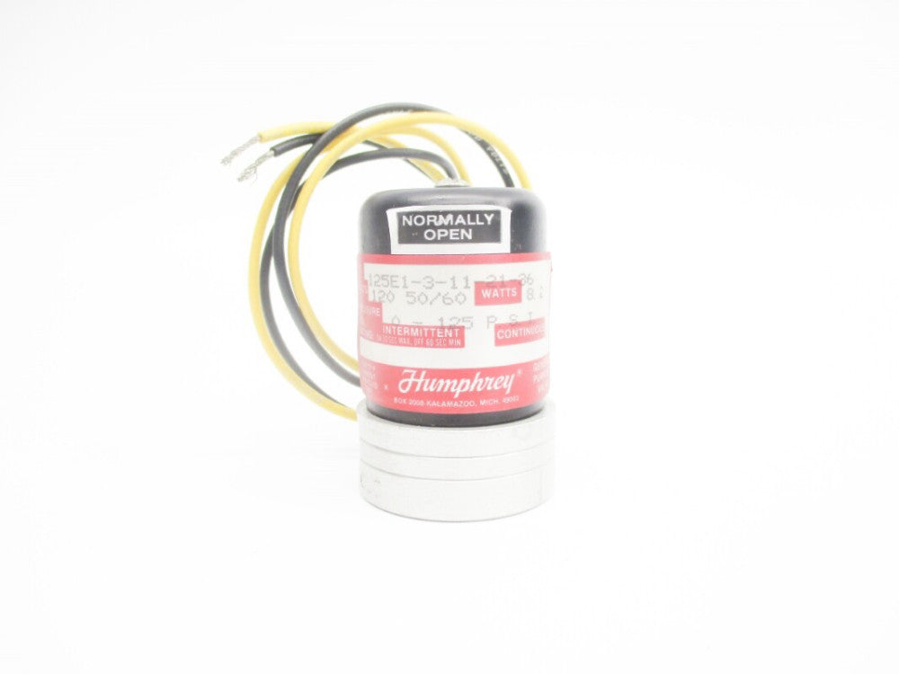 HUMPHREY 125E1-3-11-21-36 120V 0-125PSI NSNP