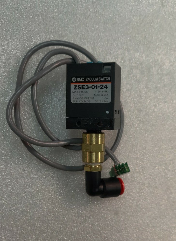SMC vacuum switch ZSE3-01-24   760mmHg Used